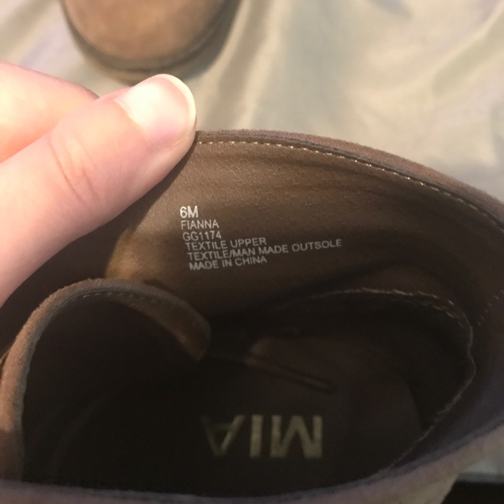 MIA lace up boots NWOT - Picture 4 of 4